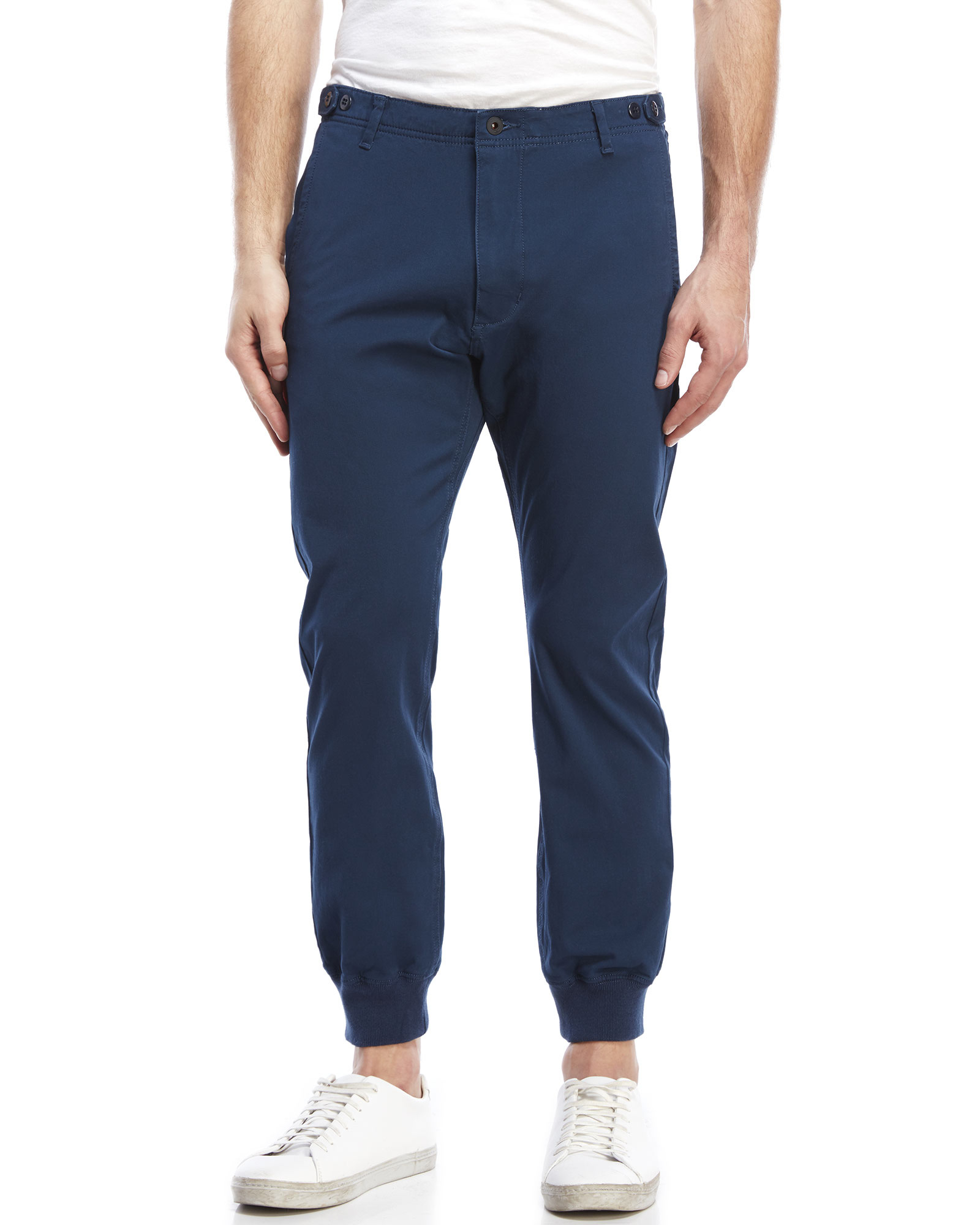 Keluargaberbisnis: Navy Blue Jogger Pants
