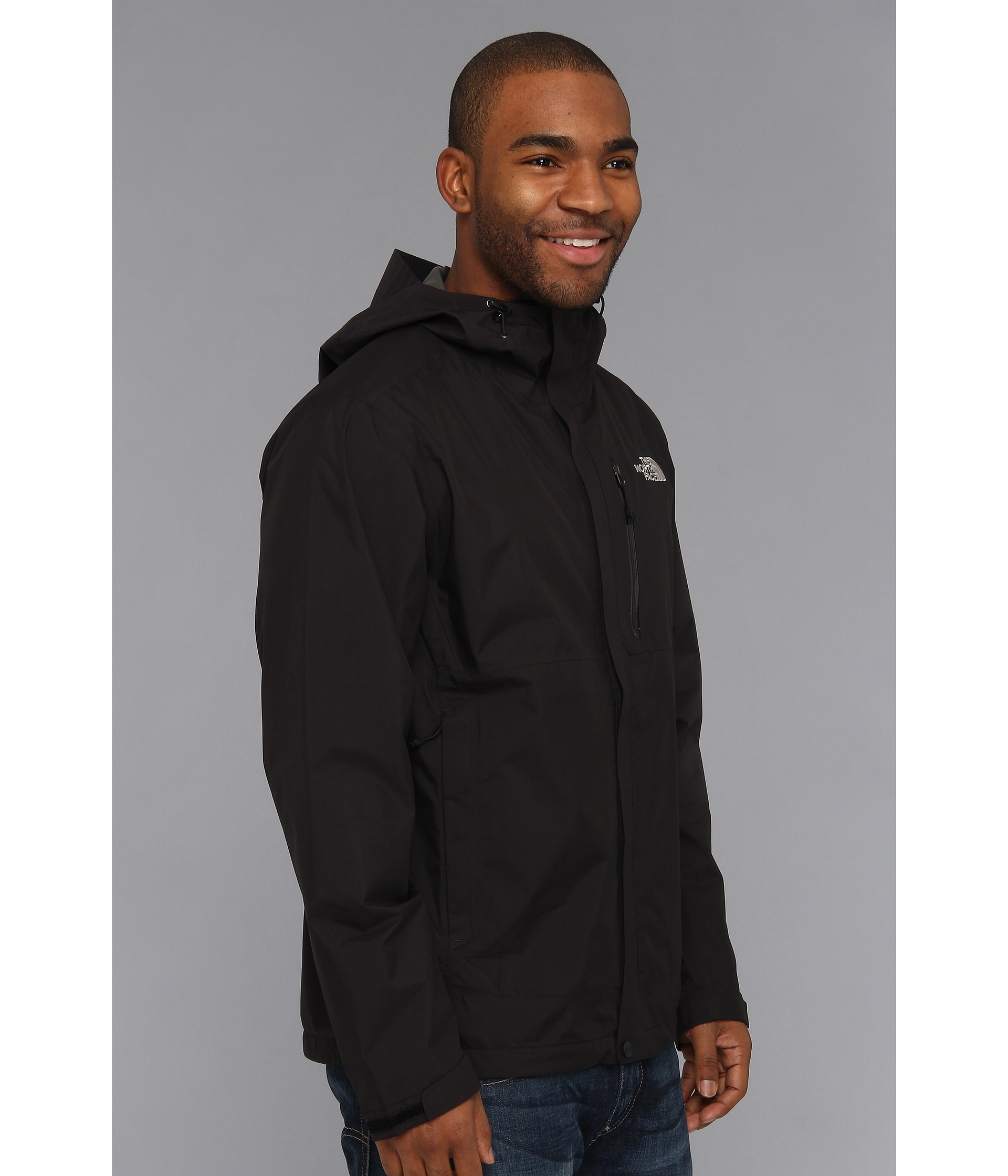 north face dryzzle black