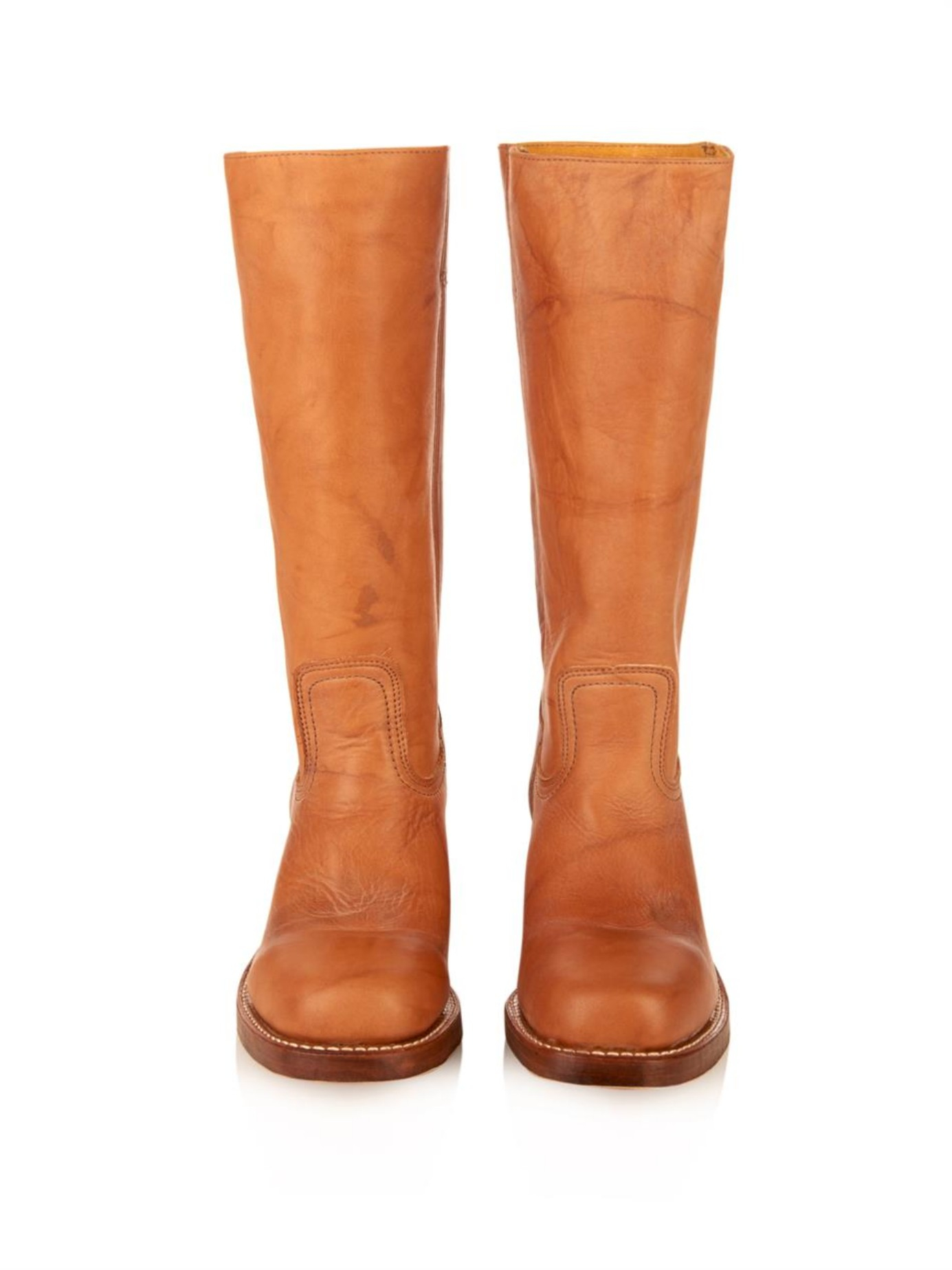 frye boots black and brown