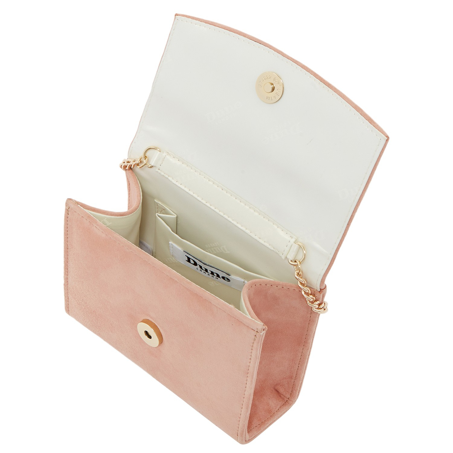 Dune Bernadette Bejewelled Clutch Bag in Blush (Pink) Lyst