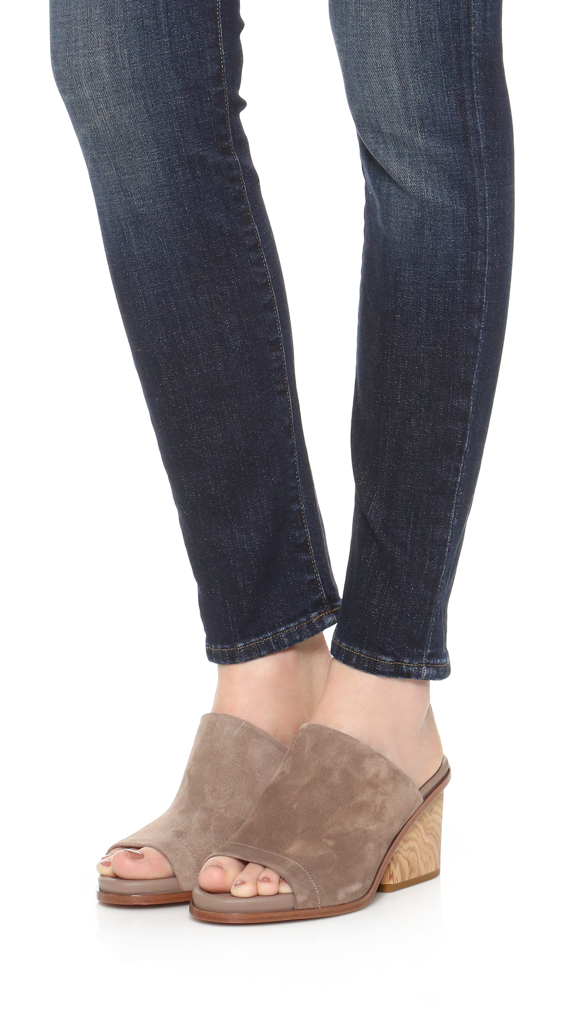 vince petra suede mule