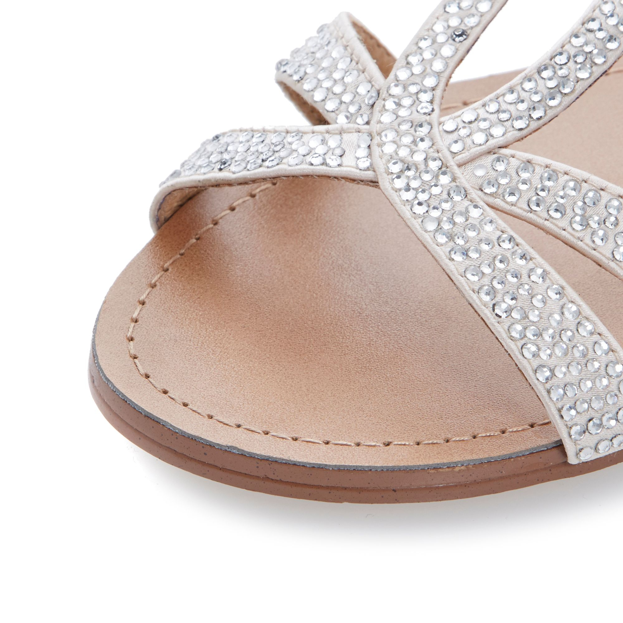 steve madden bling flat sandals