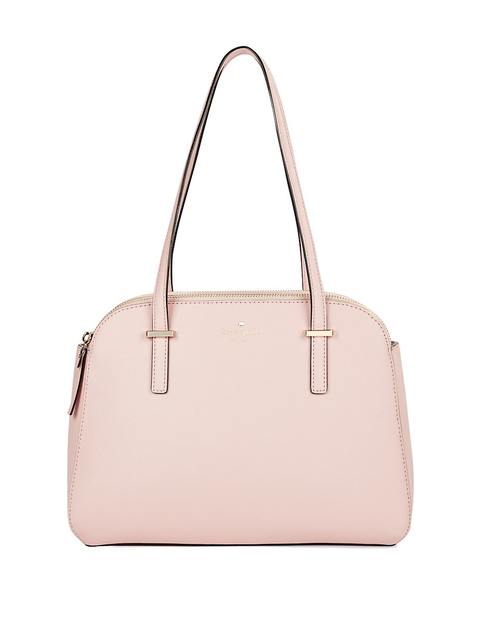 Kate Spade Pink Elissa Leather Dome Bag Lyst