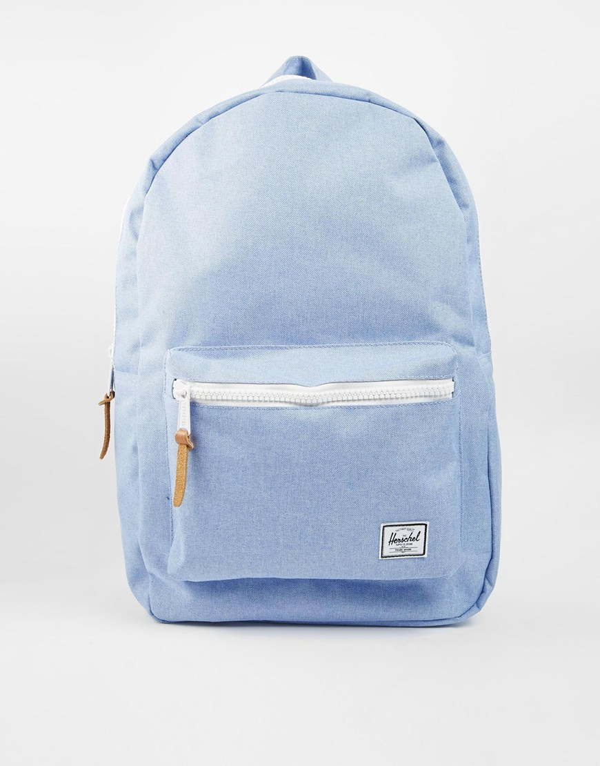 baby blue herschel backpack