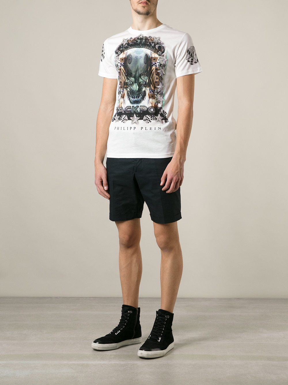 Philipp Plein Casino Jackpot Print 