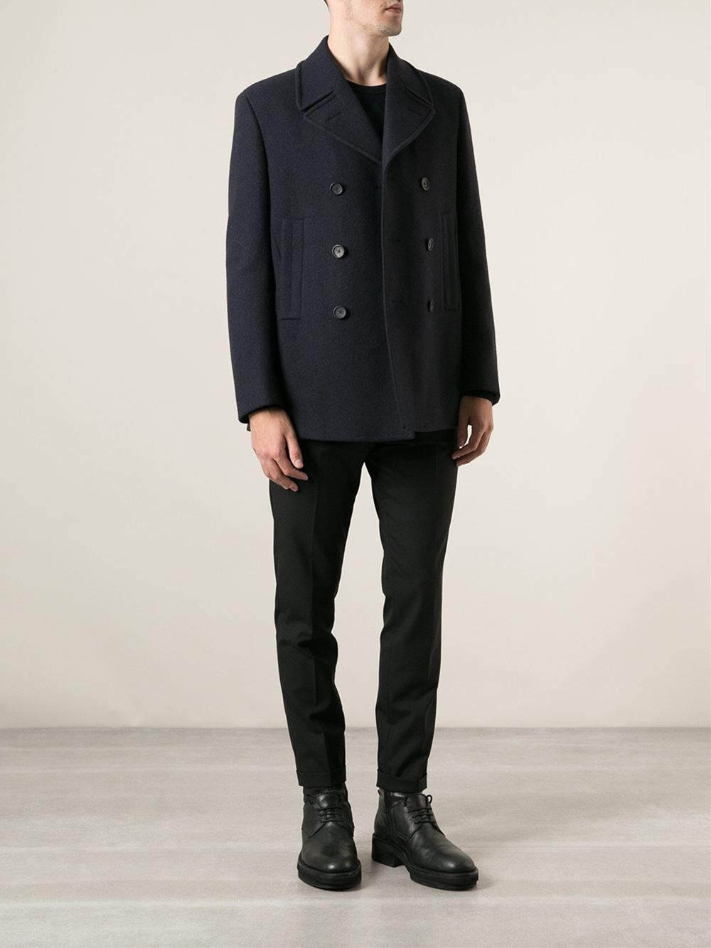 zegna peacoat