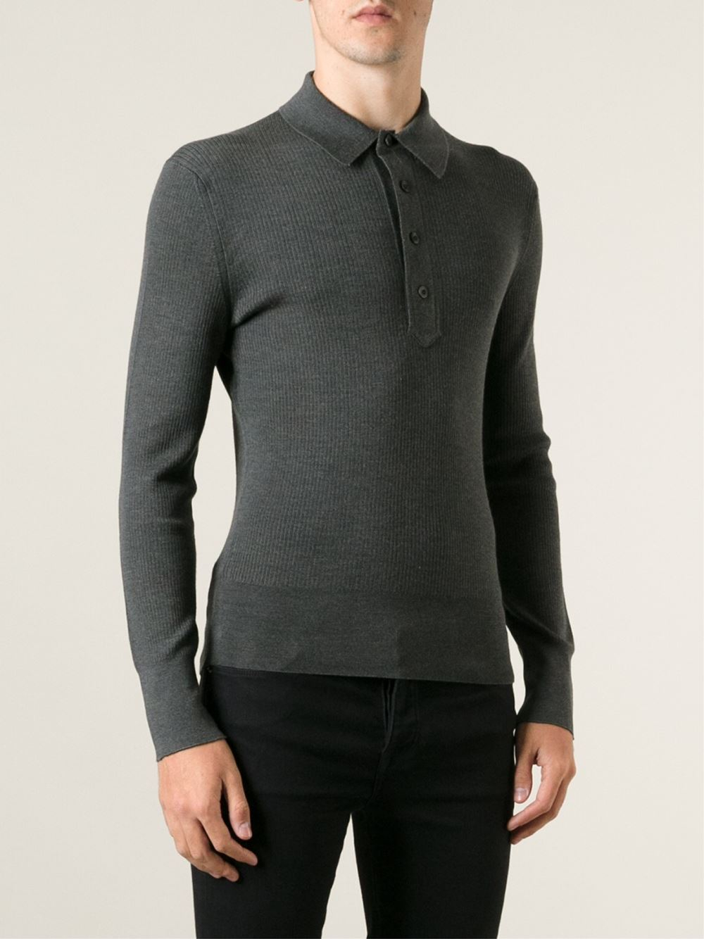 Tom ford long sleeve polo Clearance