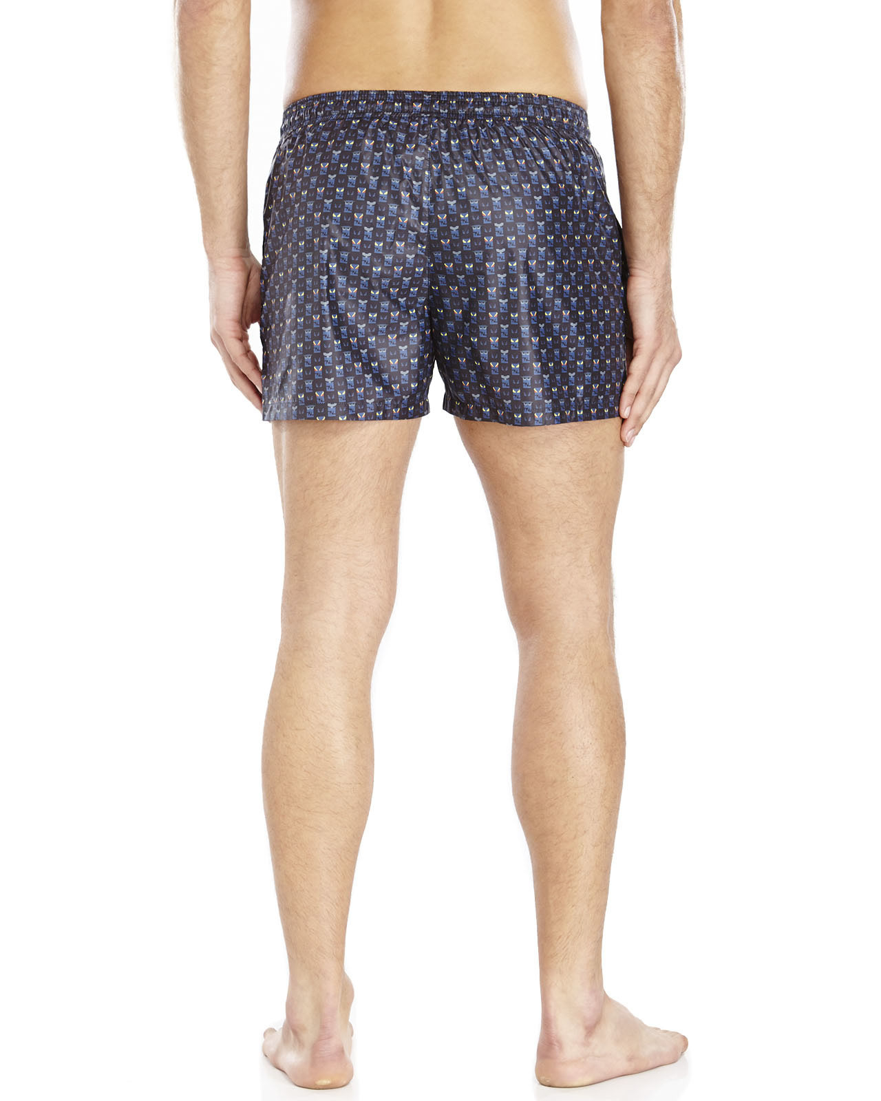 mens fendi swim trunks
