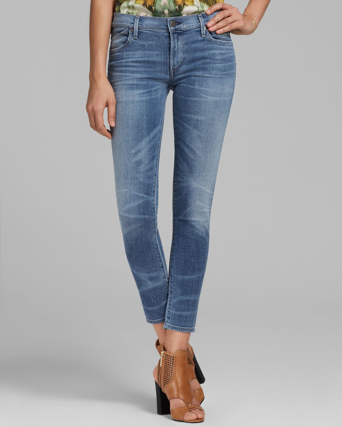 Citizens of Humanity Jeans - Avedon Ankle Skinny In Belize in Blue - Lyst
