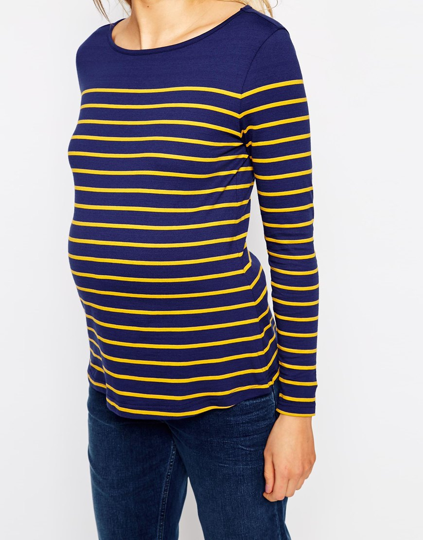 Long sleeve breton stripe top A classic Breton top can be styled countless ways, and will soon become one of the hardest working pieces in your little one's wardrobe. Wear it with jeans, cords, skirts or under overalls and jumper dresses for a timeless look that's comfortable to wear all day long.