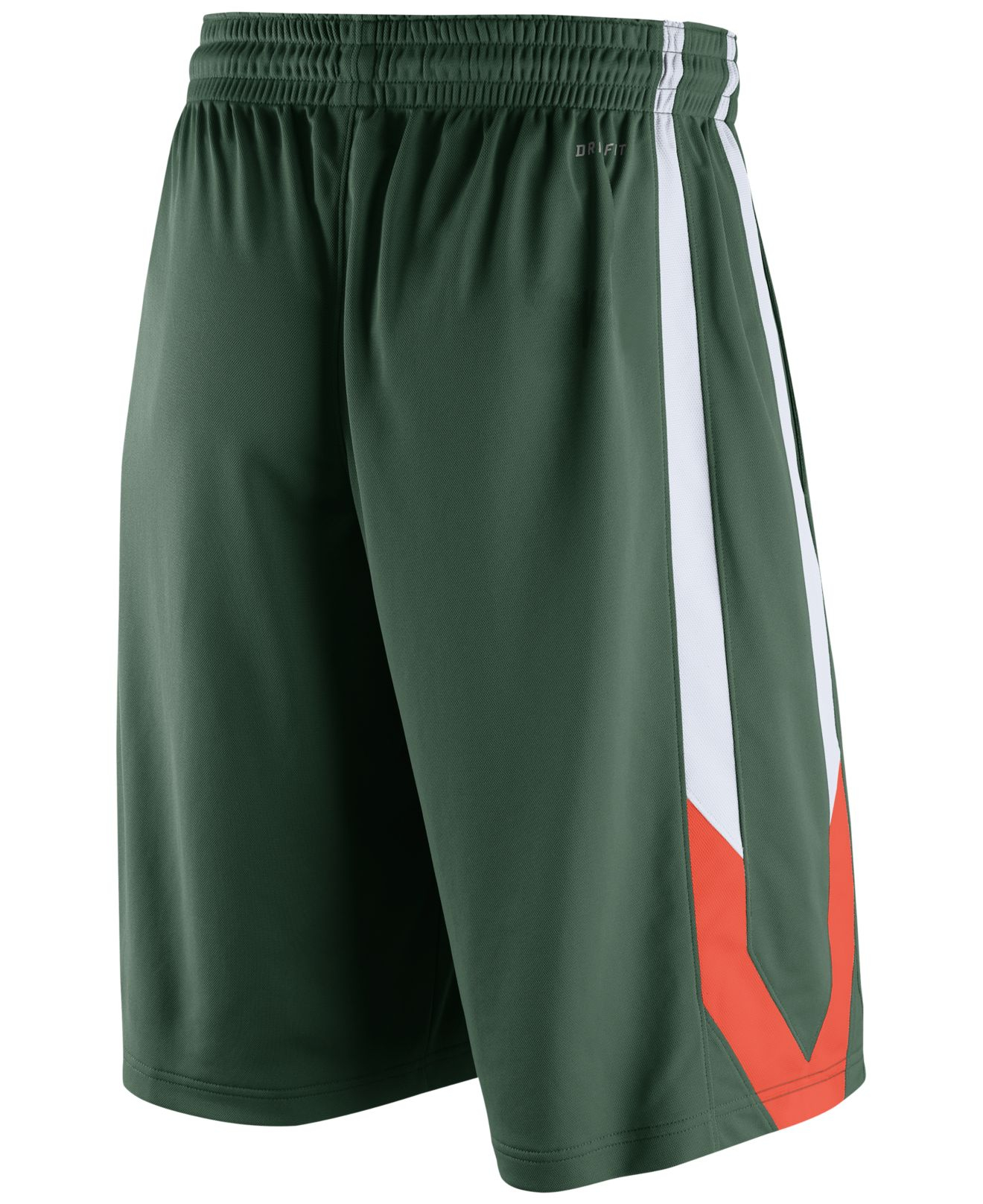 Lyst - Nike Men'S Miami Hurricanes Classic Basketball Shorts in Green ...