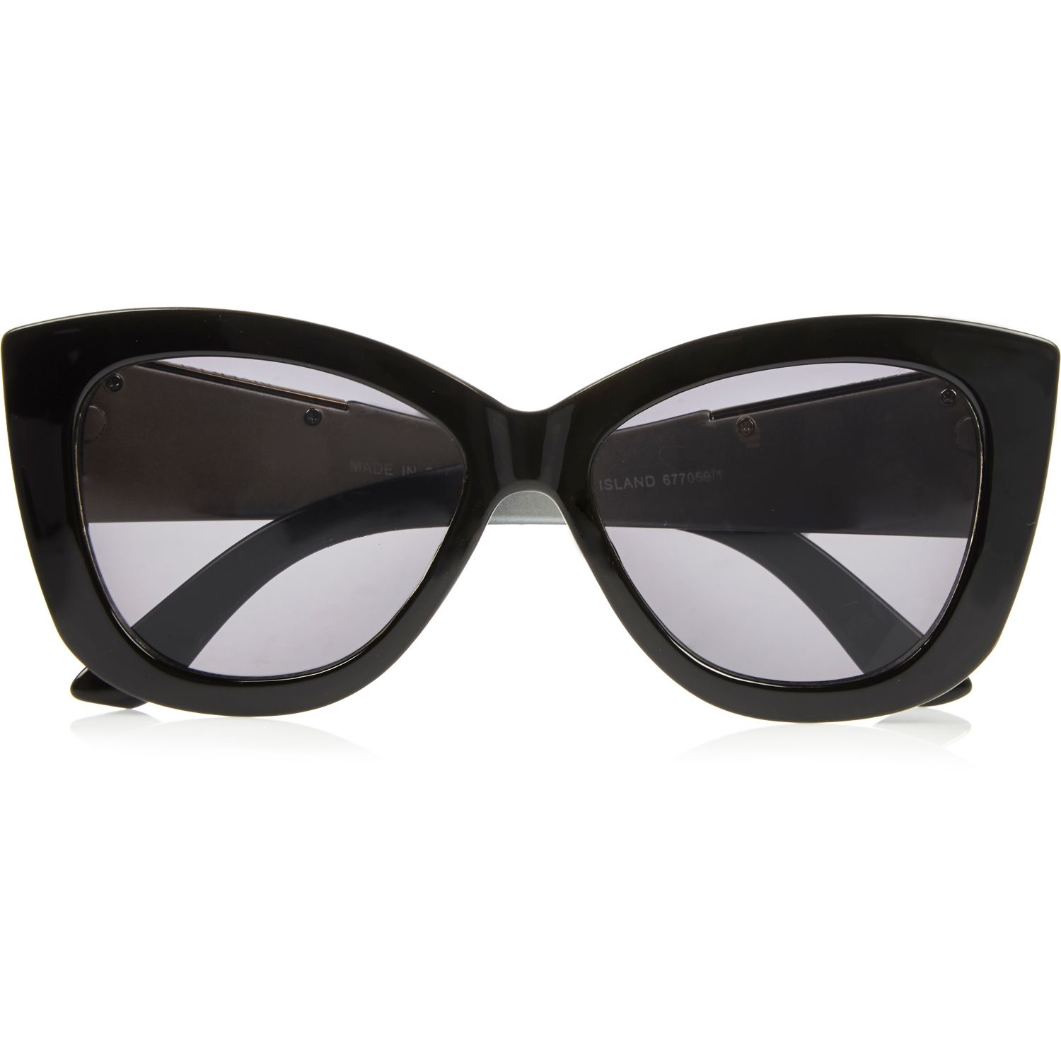 river island black sunglasses