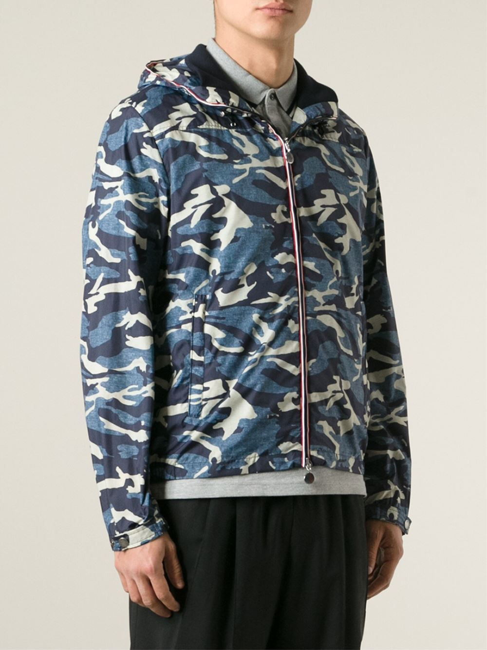 moncler blue camo