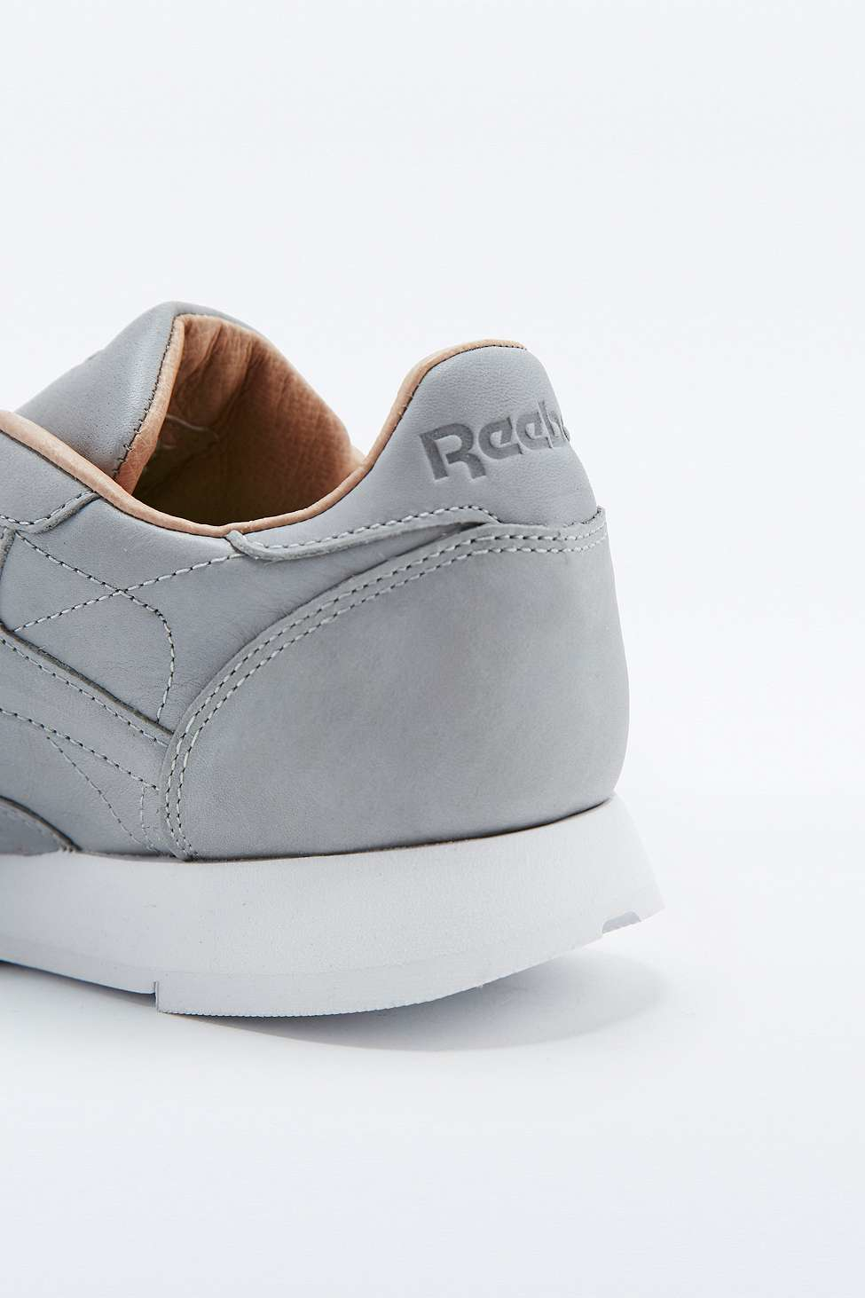 reebok classic premium grey trainers