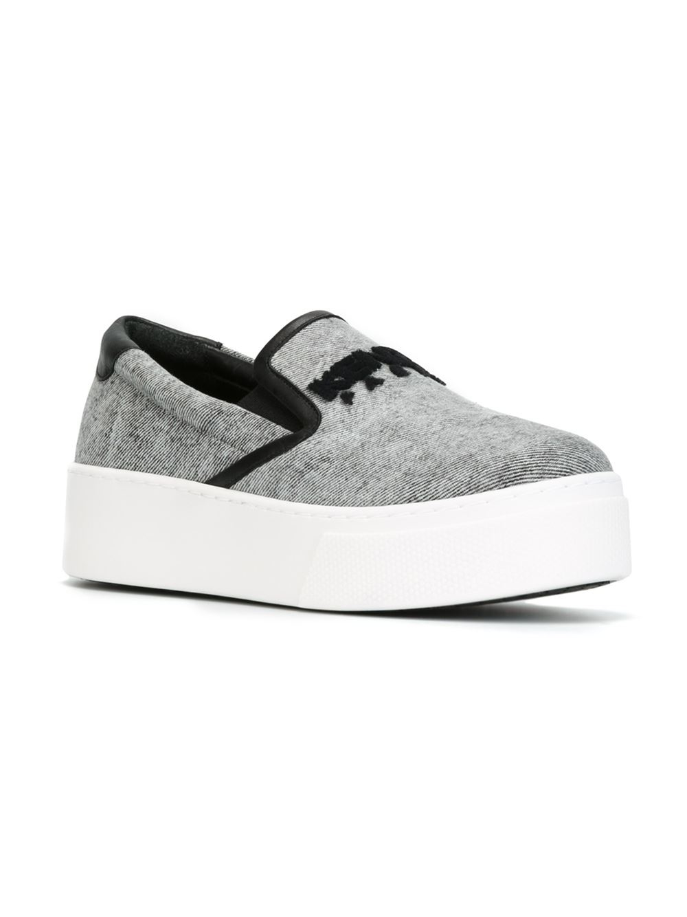 kenzo slip ons womens