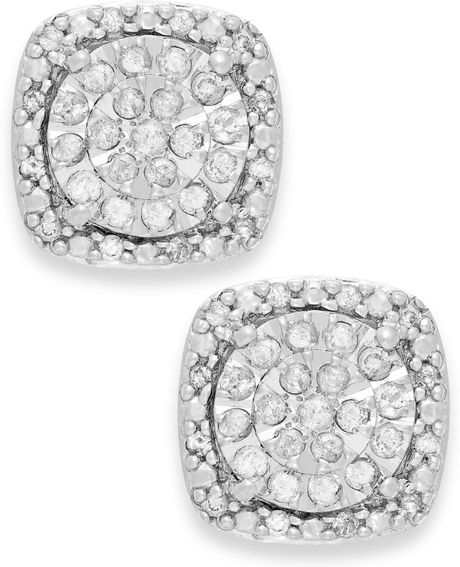 Diamond Earrings Macy S 1 Ct Macy S 1 Ct Diamond Earrings