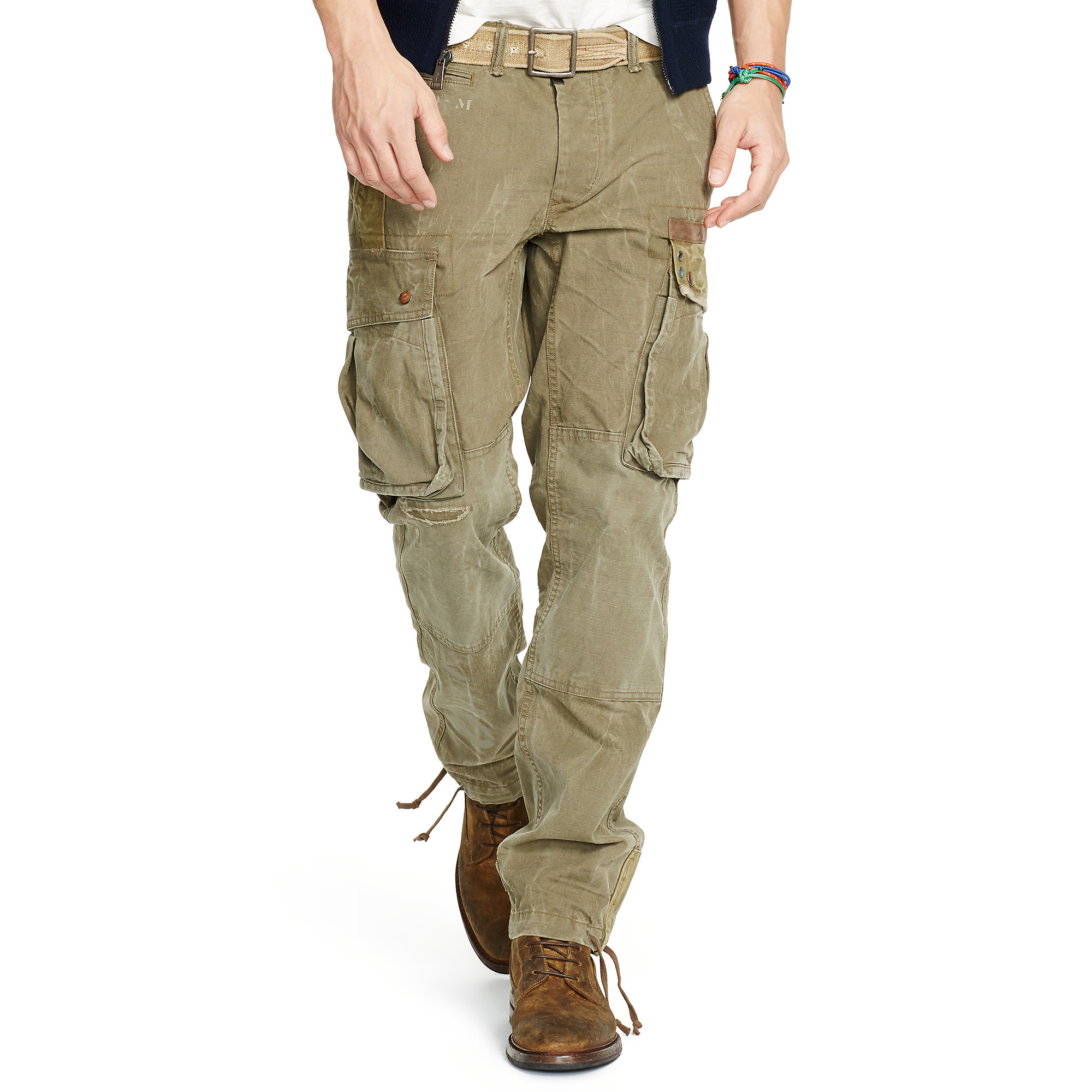 Polo Ralph Lauren Relaxed-fit Paratrooper Pant in Green for Men | Lyst