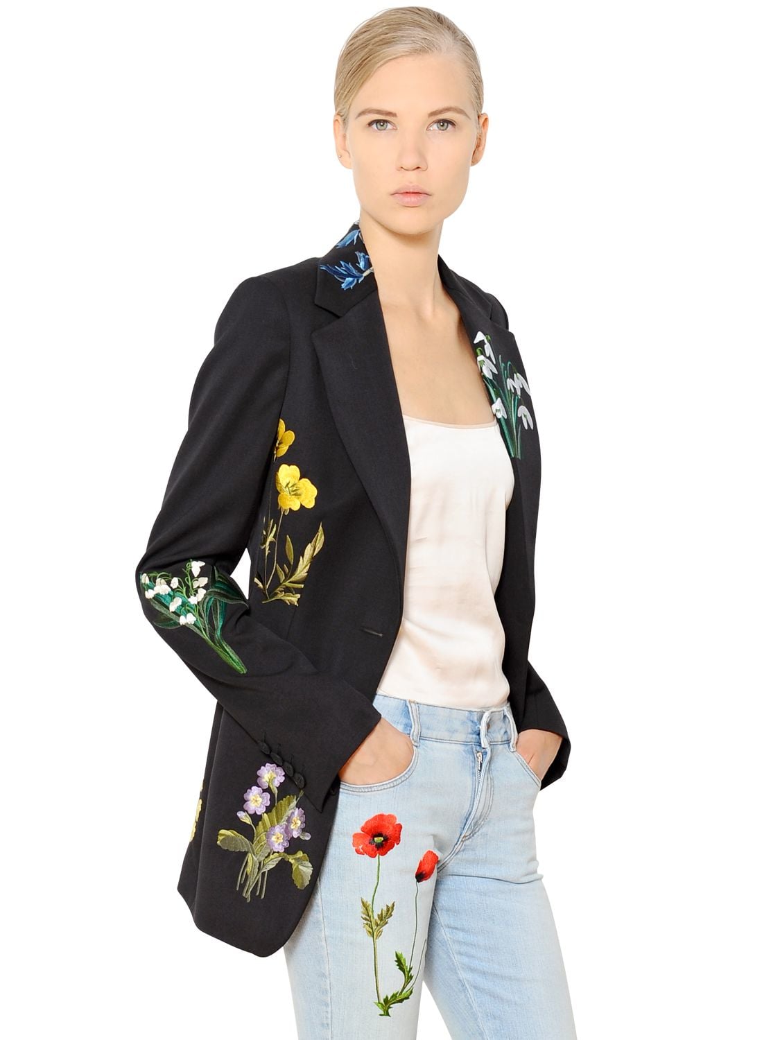 stella mccartney floral jacket