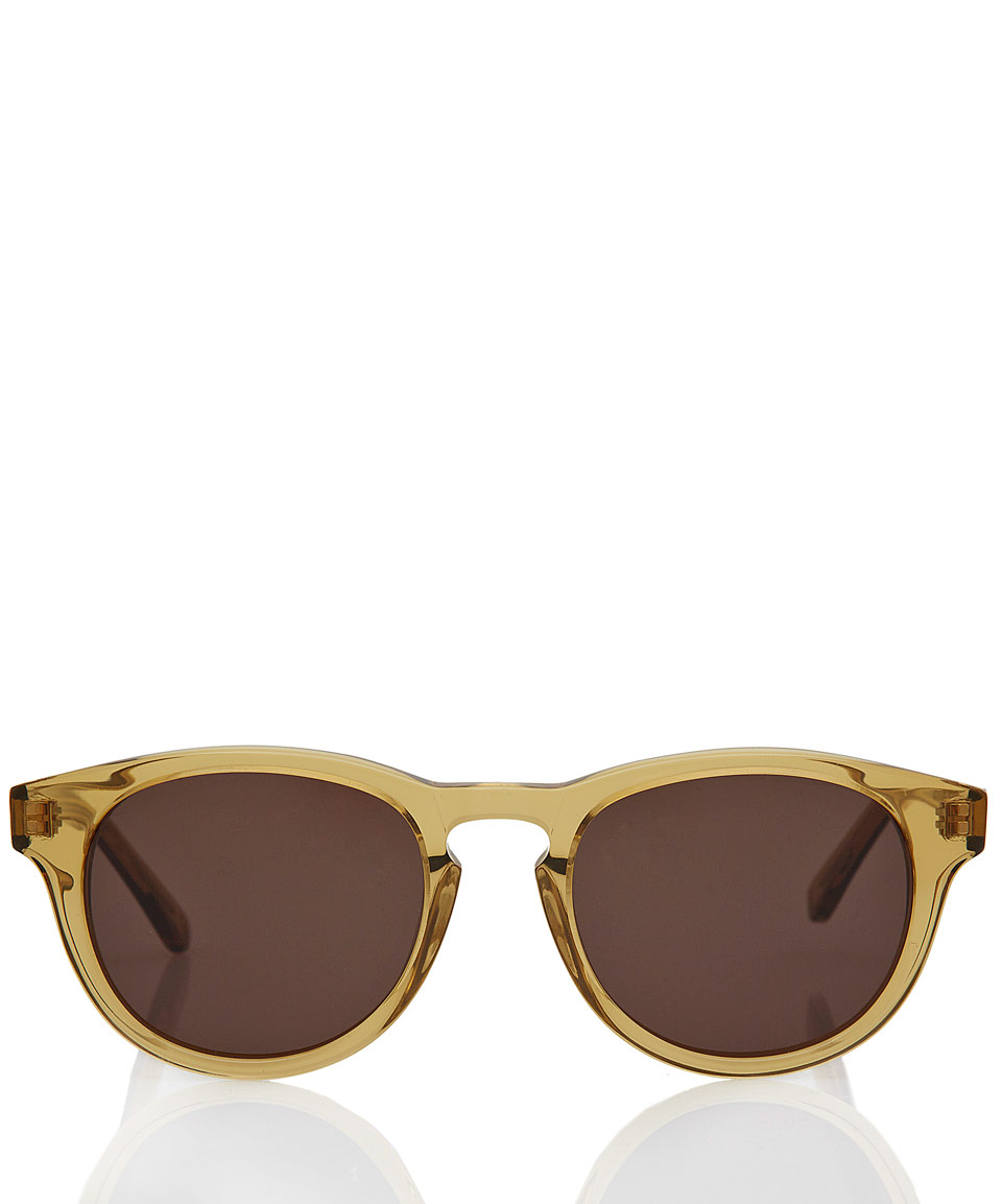 Han Kjobenhavn Yellow Timeless Acetate Sunglasses - Lyst