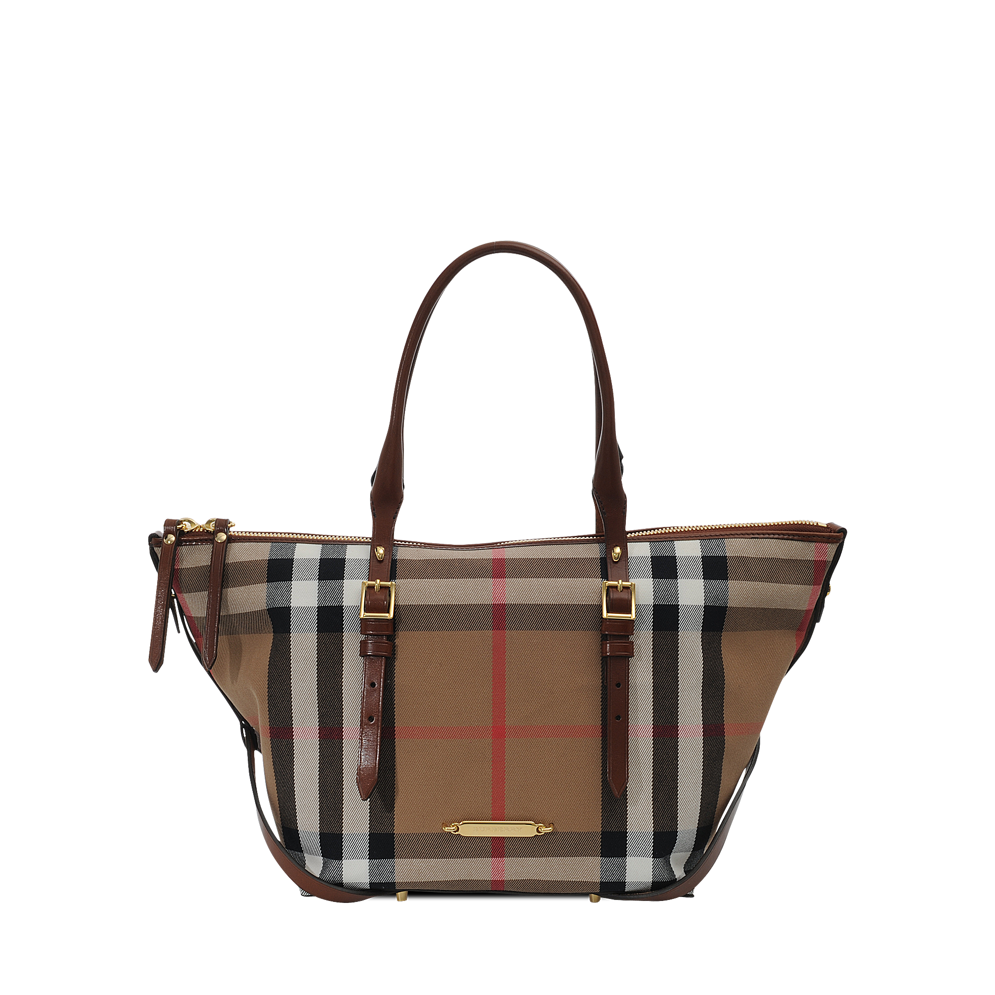 Burberry Small Salisbury Tote in Brown | Lyst