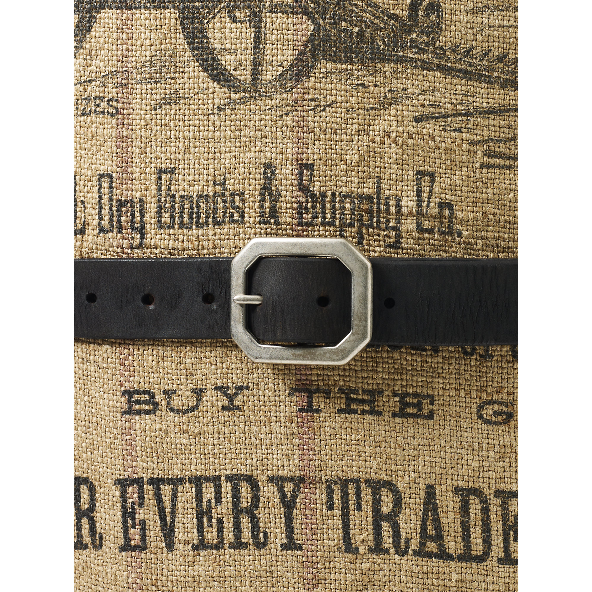 RRL Burlington Leather Belt in Black for Men Lyst