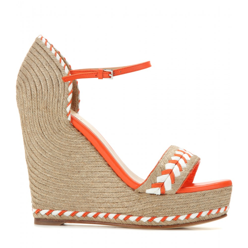 gucci embroidered sandals