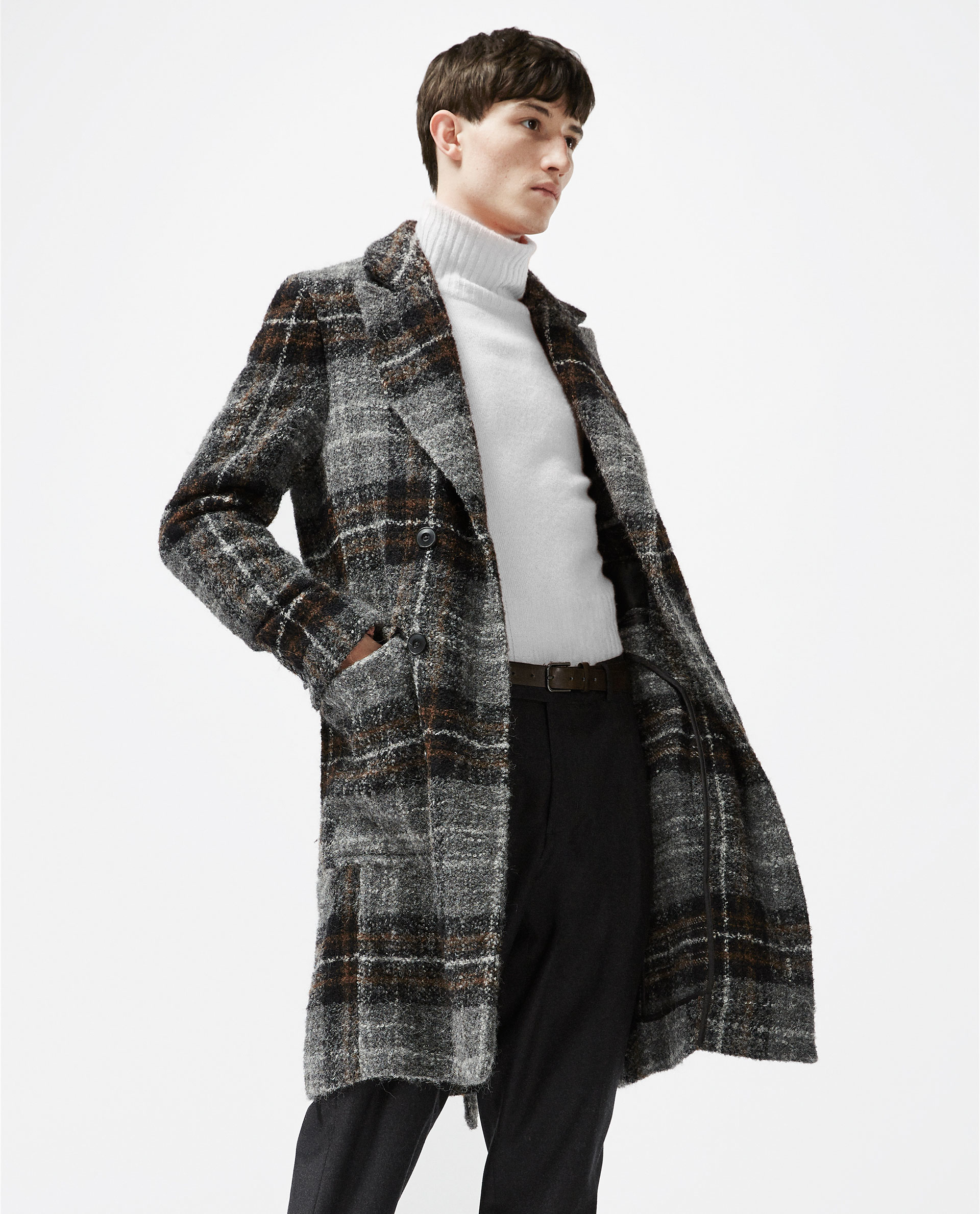 EMS Freeship Fashion 2015 Jacket for Men Business Wool