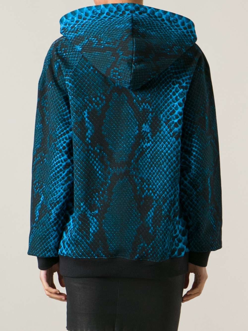 snakeskin sweatshirt