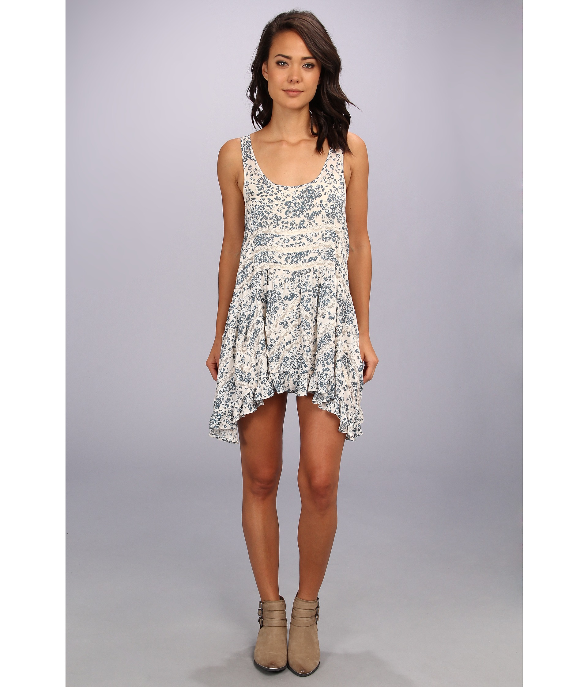 trapeze slip dress