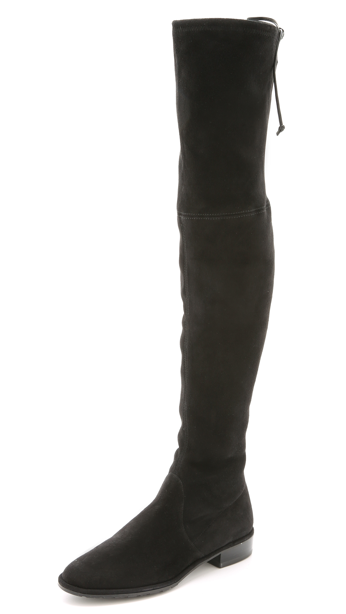 Lyst - Stuart Weitzman Lowland Over The Knee Boots - Topo in Black