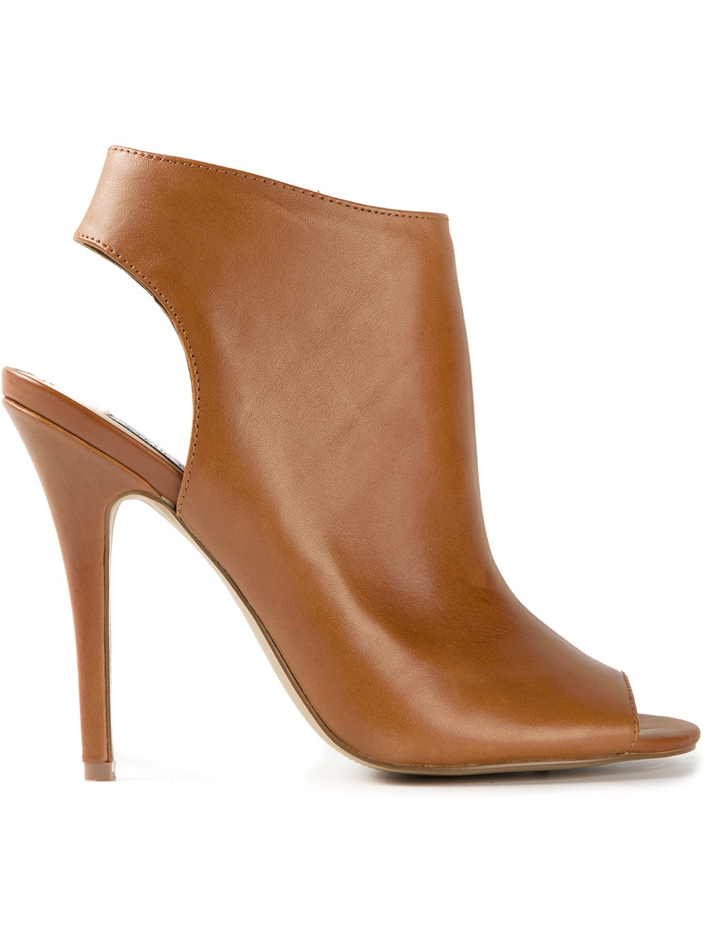 steve madden open toe ankle boots