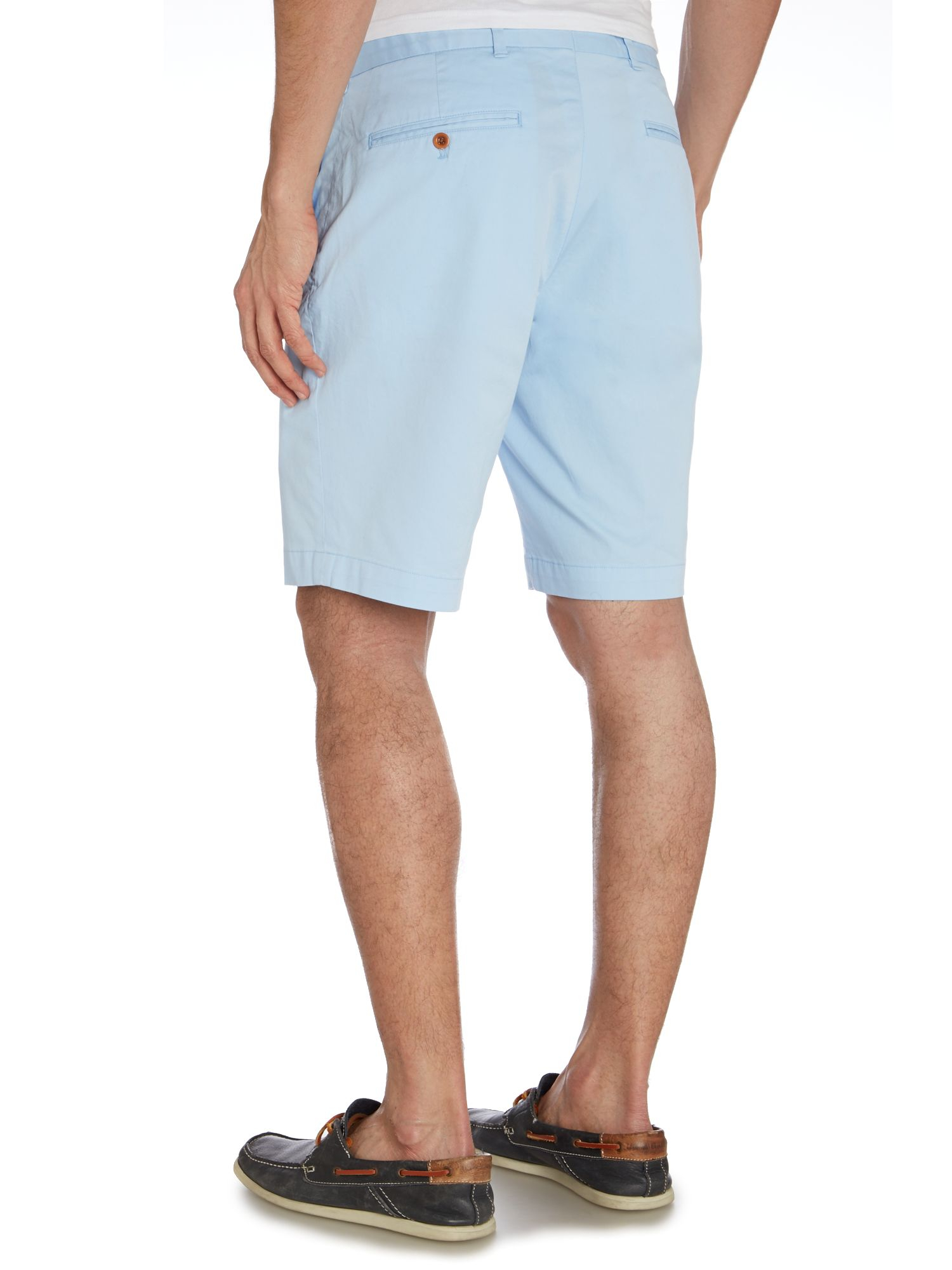 light blue cotton shorts