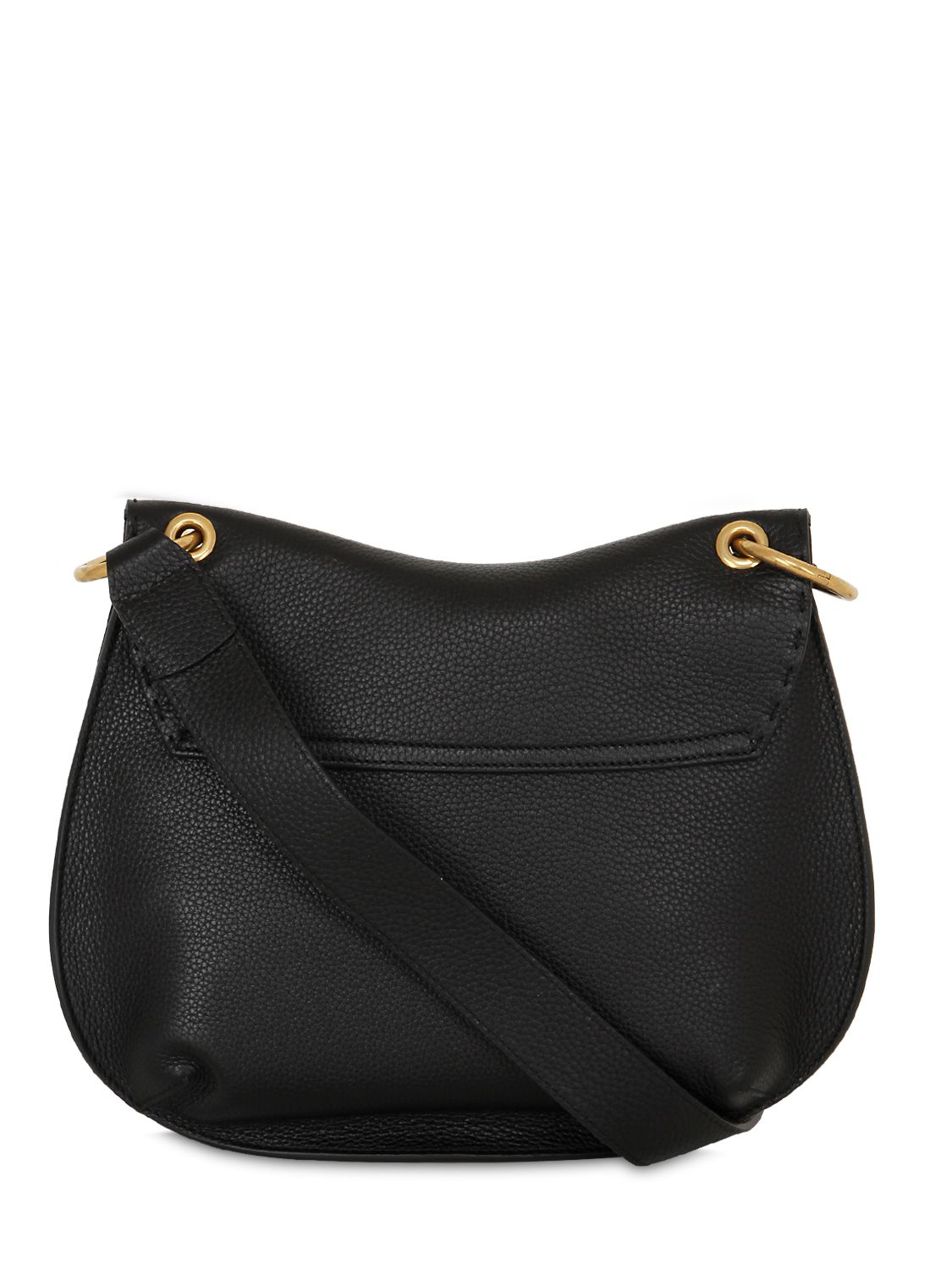 Gucci GG Marmont Leather Shoulder Bag in Black - Lyst