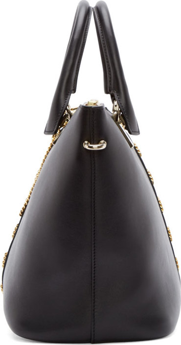 chloe look alike handbags - Chlo Black Leather Medium Baylee Bag in Black | Lyst