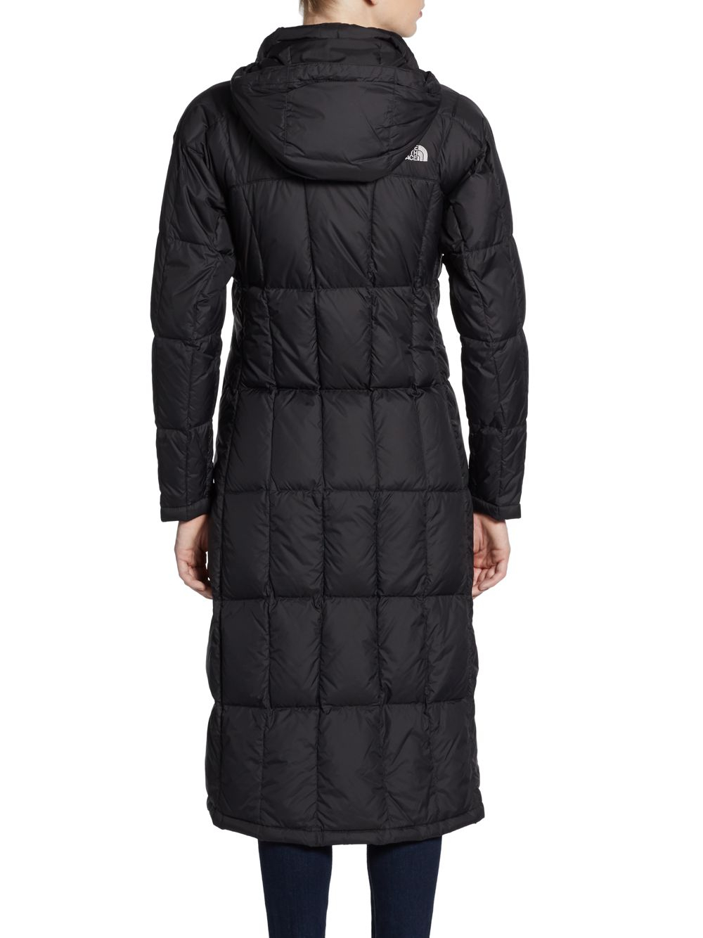 north face long puffa coat