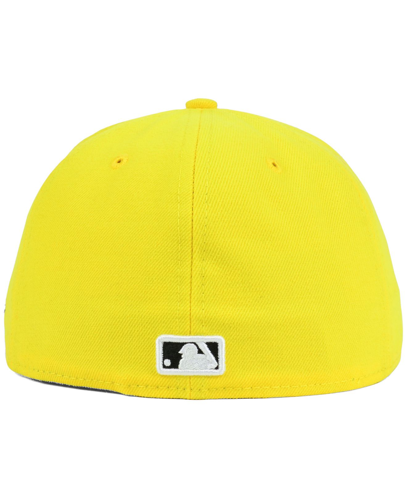 KTZ Texas Rangers C-dub 59fifty Cap in Yellow for Men