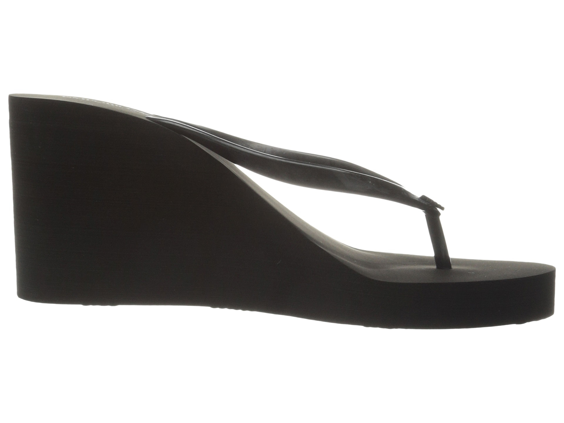 armani wedge flip flops