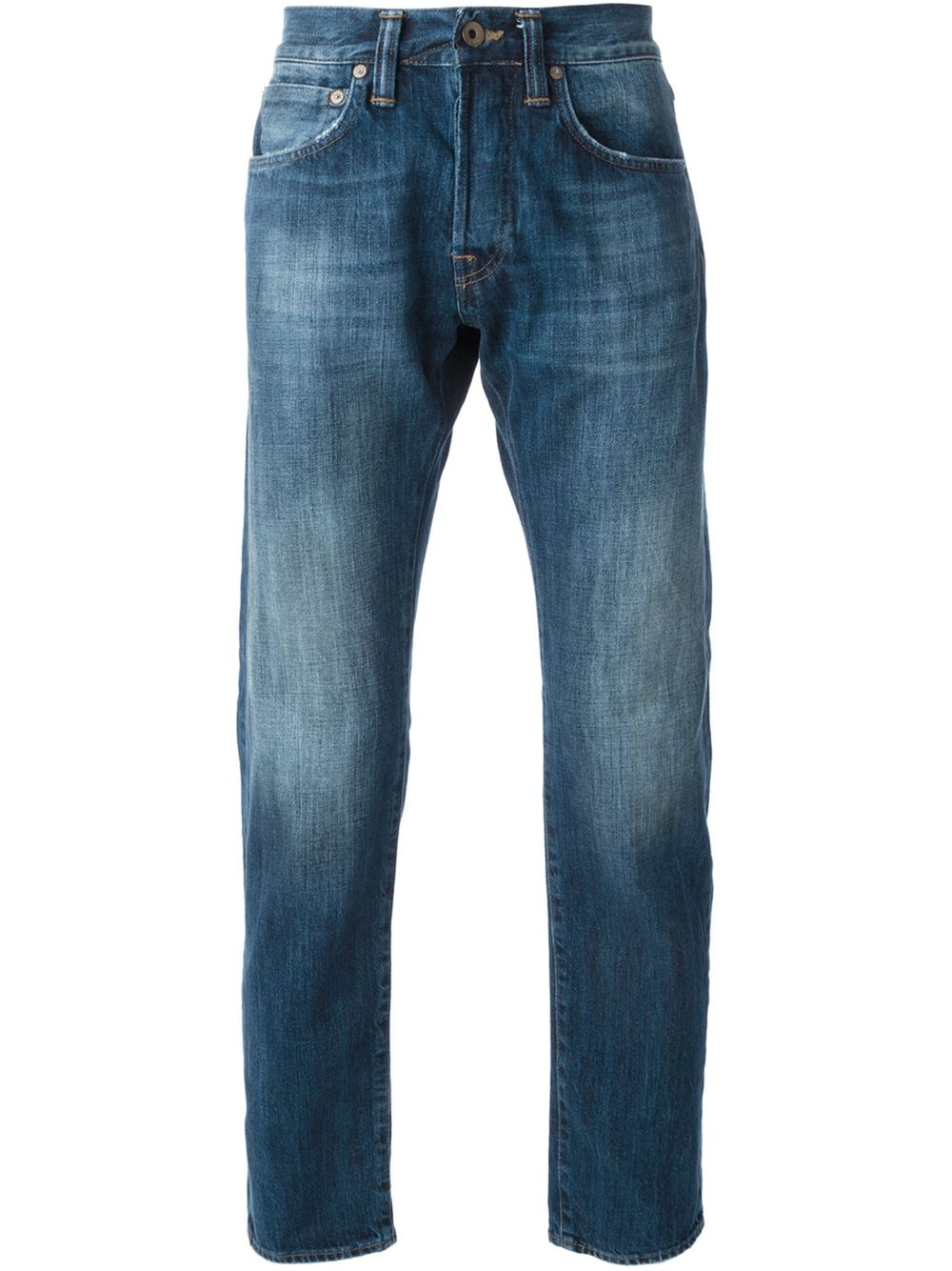 Edwin Tapered Jeans in Blue for Men | Lyst
