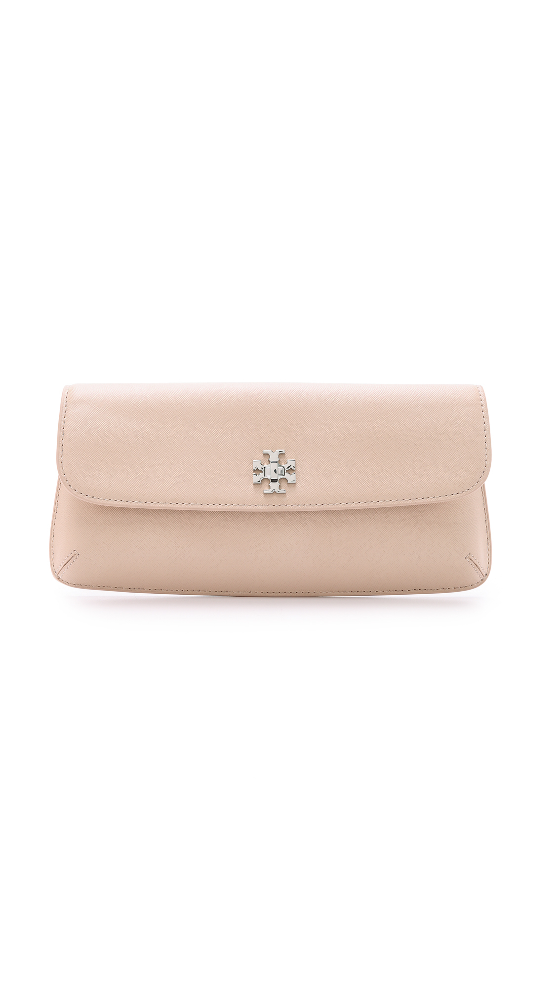 tory burch clutch light oak