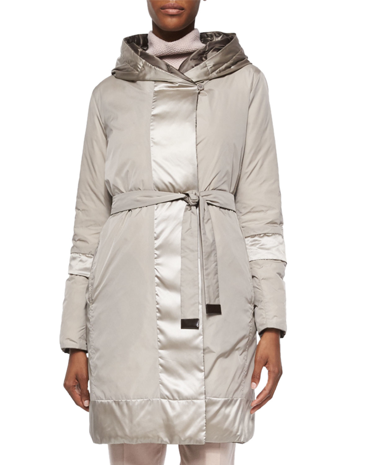 Max Mara Reversible Down Jacket With 