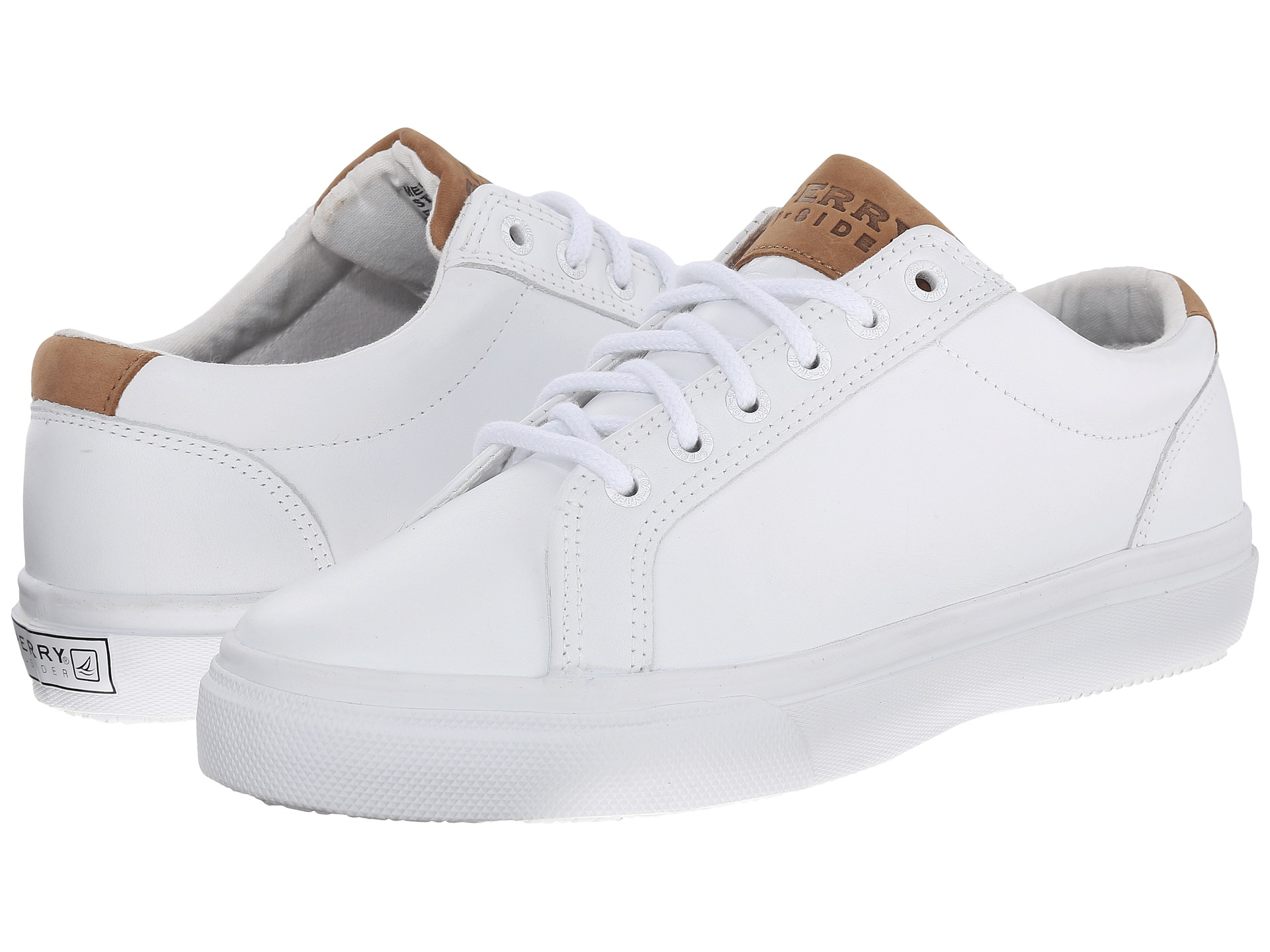 sperry top sider white leather