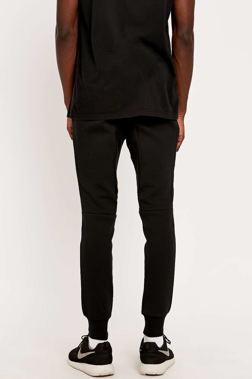 nike sportswear tech fleece joggers black black