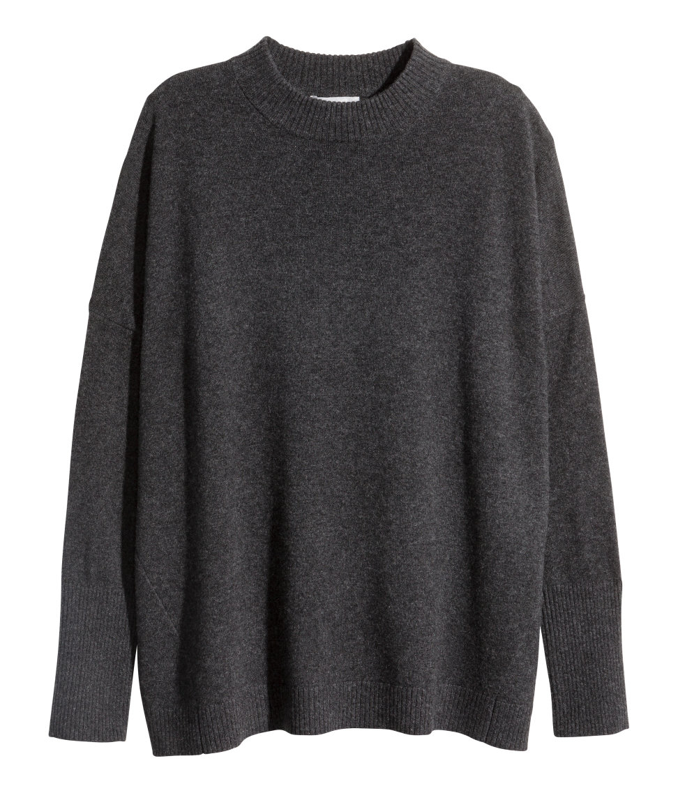 H&M Cashmere Jumper in Gray | Lyst