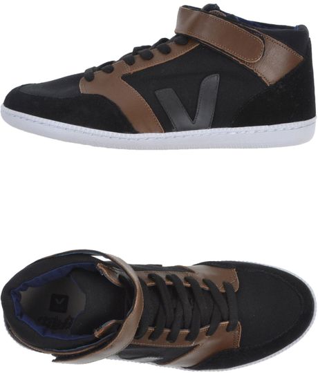 high top veja sneakers