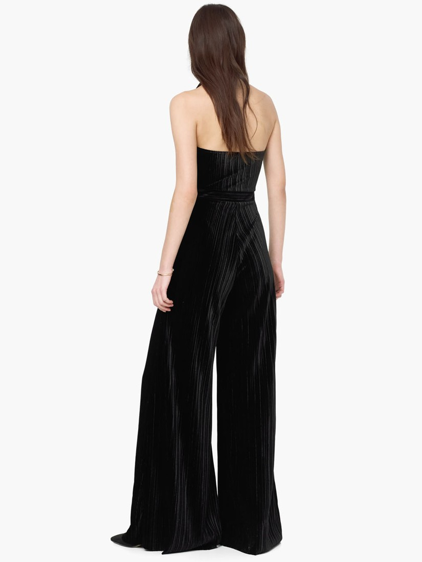 mango velvet jumpsuit