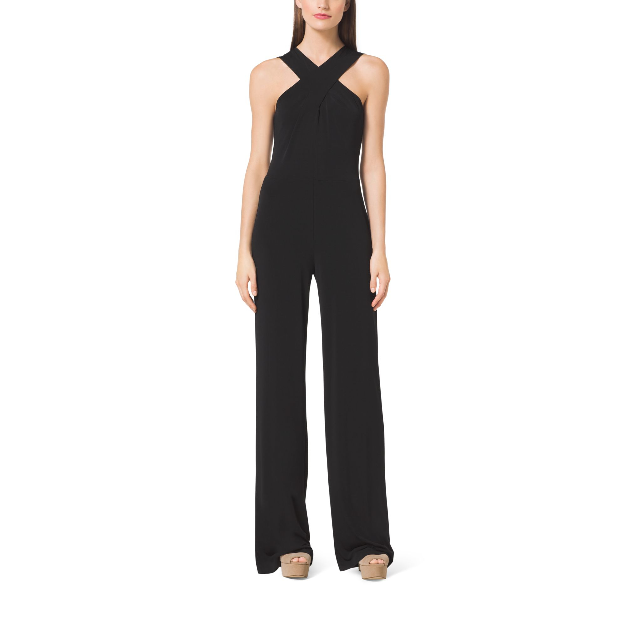 michael kors black pantsuit