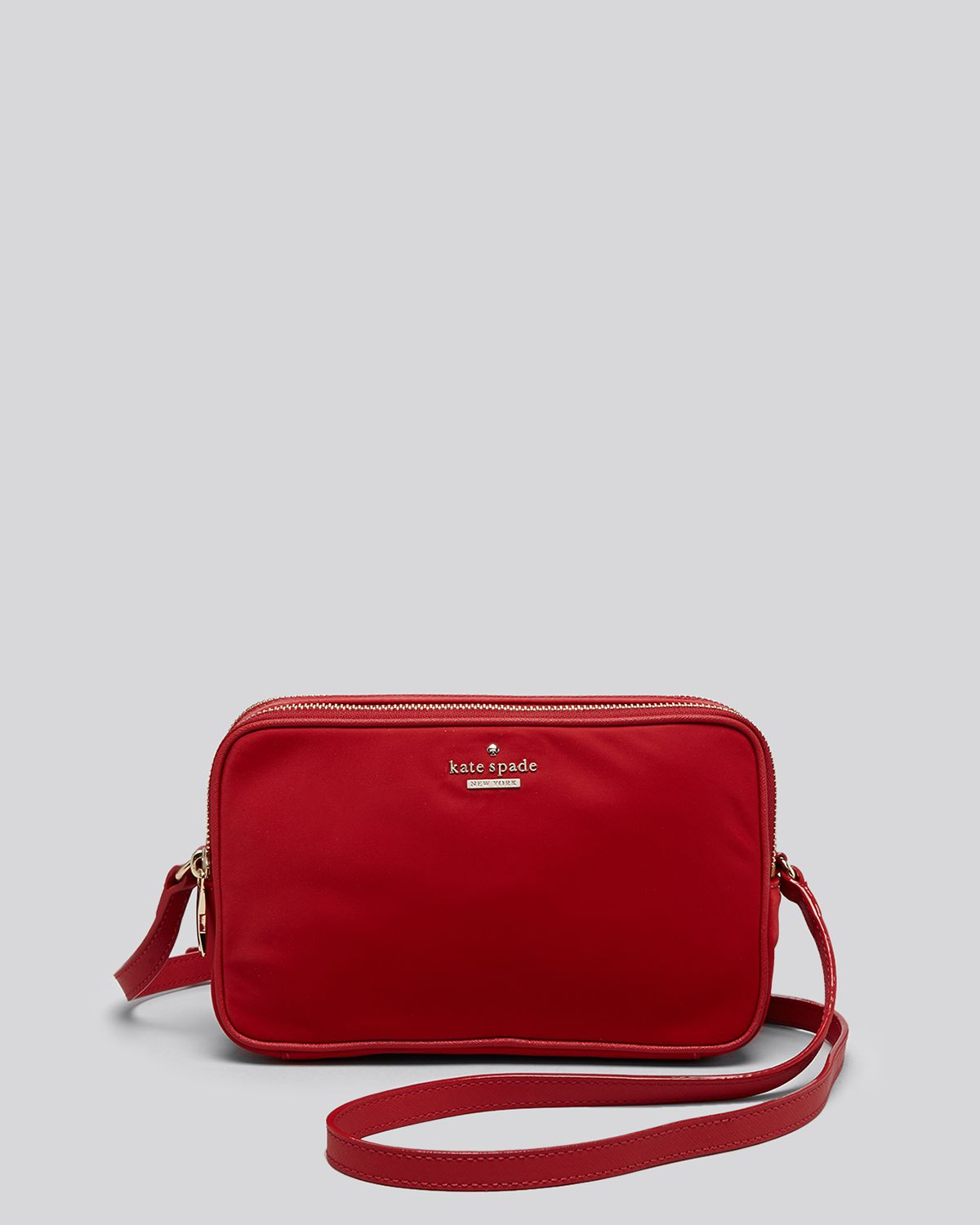 red kate spade crossbody purse