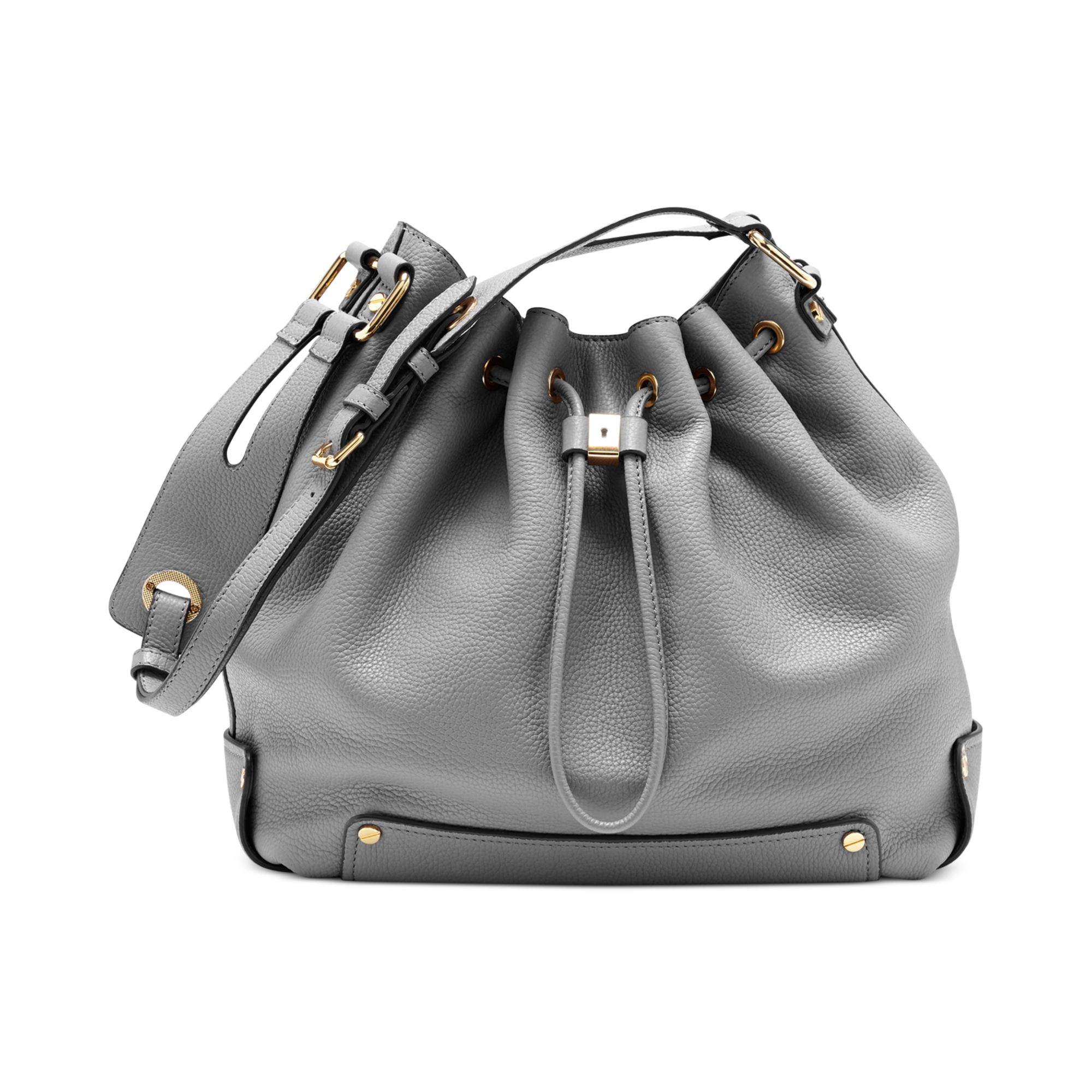 vince camuto drawstring bucket bag