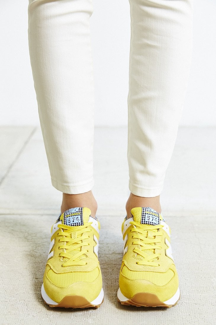 New Balance Picnic Running Sneaker in Yellow | Lyst