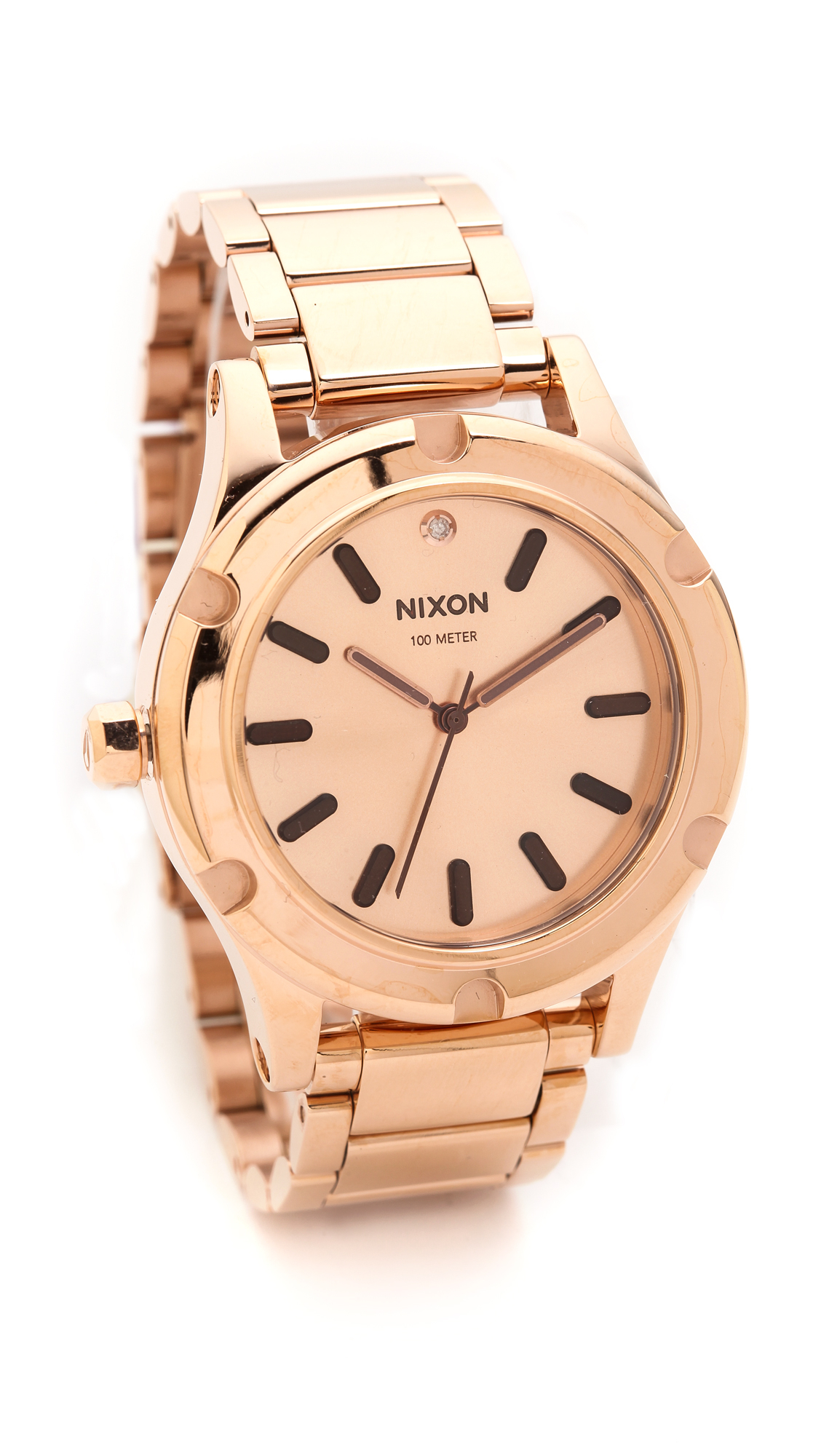 Nixon Camden Watch Rose Gold in Pink Lyst